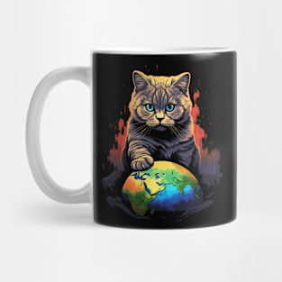 British Shorthair Earth Day Mug